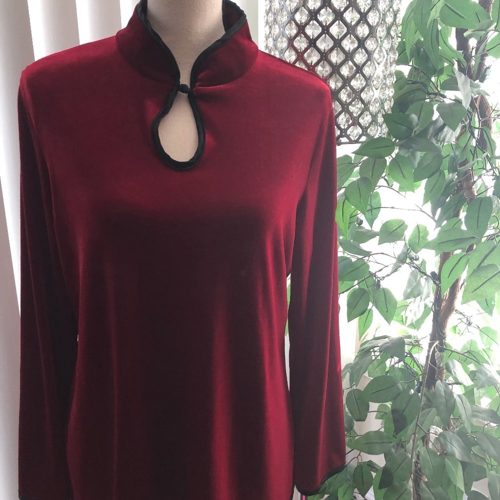 AGB Byer California Red Wine Velvet